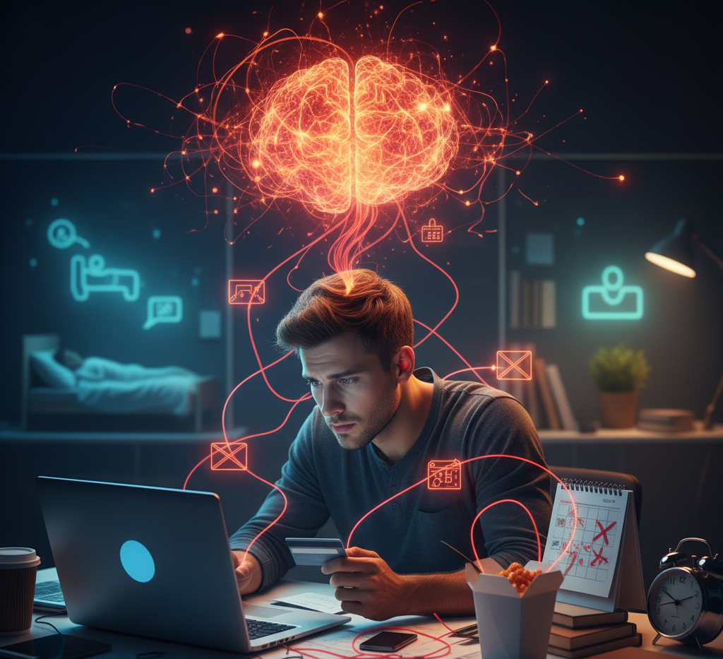 Como o estresse afeta suas decisões (e o que isso tem a ver com qualidade de vida)